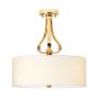 Elstead Lighting FALMOUTH BATH-FALMOUTH-SF-FG Stropná lampa 3x3,5W/G9 320LM IP44