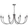 Dar Lighting Becca BEC0822 Žiarovka 8x40w/e14
