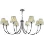 Dar Lighting Becca BEC0822-IKA2624 Žiarovka 8x40w/E14