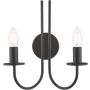 Dar Lighting Becca BEC0922 Stena svietidlo 2x40w/e14