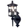 Elstead Lighting HEREFORD BL10-BLACK Stena svietidlo 1x60W/E27 IP23