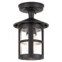 Elstead Lighting HEREFORD BL21A-BLACK Stropné svietidlo 1x60W/E27 IP43