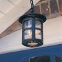 Elstead Lighting HEREFORD BL21B-BLACK Závesná lampa 1x60W/E27 IP43