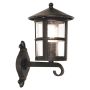 Elstead Lighting HEREFORD BL22-G-BLACK Stena svietidlo 1x60W/E27 IP43