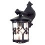 Elstead Lighting HEREFORD BL8-BLACK Stena svietidlo 1x60W/E27 IP23