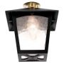 Elstead Lighting YORK BL6C-BLACK Stropné svietidlo 1x60W/B22 IP20