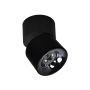 Light Prestige Brema LP-2626/1RM BK movable Natáčané downlight svetlo 1x10W/LED 3000K|4000K|6000K 873lm IP20