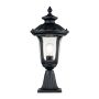Elstead Lighting Chicago CC3-S-BK Stojanová lampa 1x60W/E27 IP44