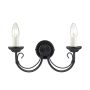 Elstead Lighting CHARTWELL CH2-BLACK Stena svietidlo 2x60W/E14