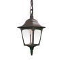 Elstead Lighting Chapel CP9-BLACK Závesná lampa 1x60W/E27 IP44