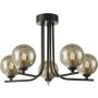 Dar Lighting Cradle CRA5422-01 Stropná lampa 5x25w/g9 ip20