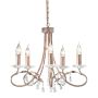 Elstead Lighting CHRISTINA CRT5-SILVER-GOLD Žiarovka 5x60W/E14