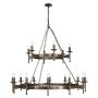 Elstead Lighting CROMWELL CW18-OLD-BRZ Žiarovka 18x60W/E14