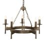 Elstead Lighting CROMWELL CW5-OLD-BRZ Žiarovka 5x60W/E14