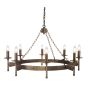 Elstead Lighting CROMWELL CW8-OLD-BRZ Žiarovka 8x60W/E14