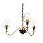 Elstead Lighting ARMAND DL-ARMAND3-AB Žiarovka 3x40W/E14