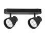Light Prestige Dravo LP-9523/2WS BK Bodové svetlo 2x8W/GU10 IP20
