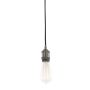 Italux CLASSO DS-M-034 MATT BLACK Závesná lampa 1x60W/E27 IP20