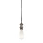 Italux CLASSO DS-M-034 SHINY BLACK Závesná lampa 1x60W/E27 IP20
