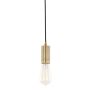 Italux MODERNA DS-M-038 ANTIQUE BRASS Závesná lampa 1x60W/E27 IP20