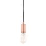 Italux MODERNA DS-M-038 RED COPPER Závesná lampa 1x60W/E27 IP20