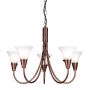 Elstead Lighting EMILY EM5-COPPER Žiarovka 5x60W/E14