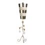 Flambeau TIVOLI SILVER FB-TIVOLI-TL-SV Stolná lampa 1x60W/E27