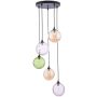 Dar Lighting Federico FED0522-MIX Závesná lampa 5x40w/g9 ip20