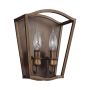 Elstead Lighting YARMOUTH FE-YARMOUTH-2W Stena svietidlo 2x60W/E14