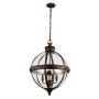 Feiss ADAMS FE-ADAMS-4P-BRZ Závesná lampa 4x60W/E14