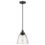 Feiss BASKIN FE-BASKIN-P-B-BR Závesná lampa 1x60W/E27