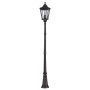 Feiss COTSWOLD LANE FE-COTSLN5-L-BK Svietnik 3x60W/E14 IP44