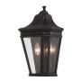 Feiss COTSWOLD LANE FE-COTSLN7-BK Stena svietidlo 2x60W/E14 IP44