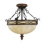 Feiss DRAWING ROOM FE-DRAWING-ROOM-SFC Stropná lampa 2x60W/E27