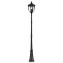 Feiss ENGLISH BRIDLE FE-EB5-L-BLK Svietnik 3x60W/E14 IP44