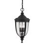 Feiss ENGLISH BRIDLE FE-EB8-L-BLK Závesná lampa 3x60W/E14 IP23