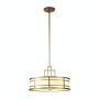 Feiss Fusion FE-FUSION-P-L-PNBR Závesná lampa 3x60W/E27