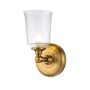 Feiss Hugeunot Lake FE-HUGOLAKE1BATH-BB Stena svietidlo 1x3.5W/G9 IP44