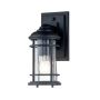 Feiss Lighthouse FE-LIGHTHOUSE2-S-BLK Stena svietidlo 1x60W/E27 IP44