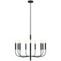 Generation Lighting Brianna FE-BRIANNA9-BK Žiarovka 9x60W/E14