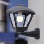 Fumagalli Nardo FMG-NARDO-DARIO-BLK Stena svietidlo 1x23W/E27 IP55