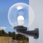 Fumagalli Nardo FMG-NARDO-GLOBE-BLK Stena svietidlo 1x23W/E27 IP55