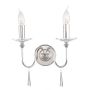 Elstead Lighting FINSBURY PARK FP2-POL-NICKEL Stena svietidlo 2x60W/E14