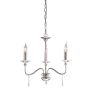 Elstead Lighting FINSBURY PARK FP3-POL-NICKEL Žiarovka 3x60W/E14