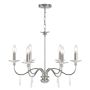 Elstead Lighting FINSBURY PARK FP6-POL-NICKEL Žiarovka 6x60W/E14
