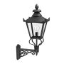 Elstead Lighting GRAMPIAN GB1-BLACK Stena svietidlo 1x150W/E27 IP23