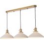 Dar Lighting Hadano HAD3640-10 Závesná lampa 3x40w/e14 ip20