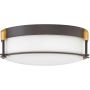 Hinkley Lighting COLBIN HK-COLBIN-F-M-OZ Stropné svietidlo 3x60W/E27
