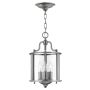 Hinkley Lighting GENTRY HK-GENTRY-P-S-PW Žiarovka 3x60W/E14