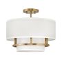 Hinkley Lighting Graham HK-GRAHAM-M-LCB Stropná lampa 3x40 W/E14